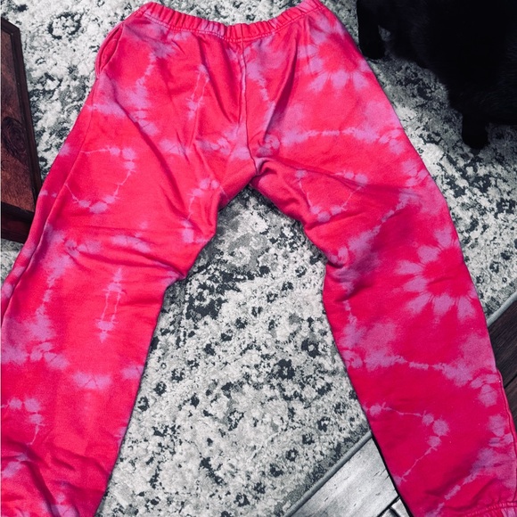 I.AM.GIA ‘Tatiana’ Red and Pink Tie-Dye Joggers - Picture 4 of 13